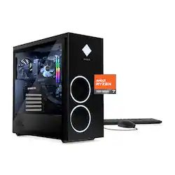 HP Omen 40L Gaming Desktop - AMD Ryzen 5 7600X, RTX 4060 Ti 8GB, 16GB DDR5 RAM, 1TB PCIe SSD