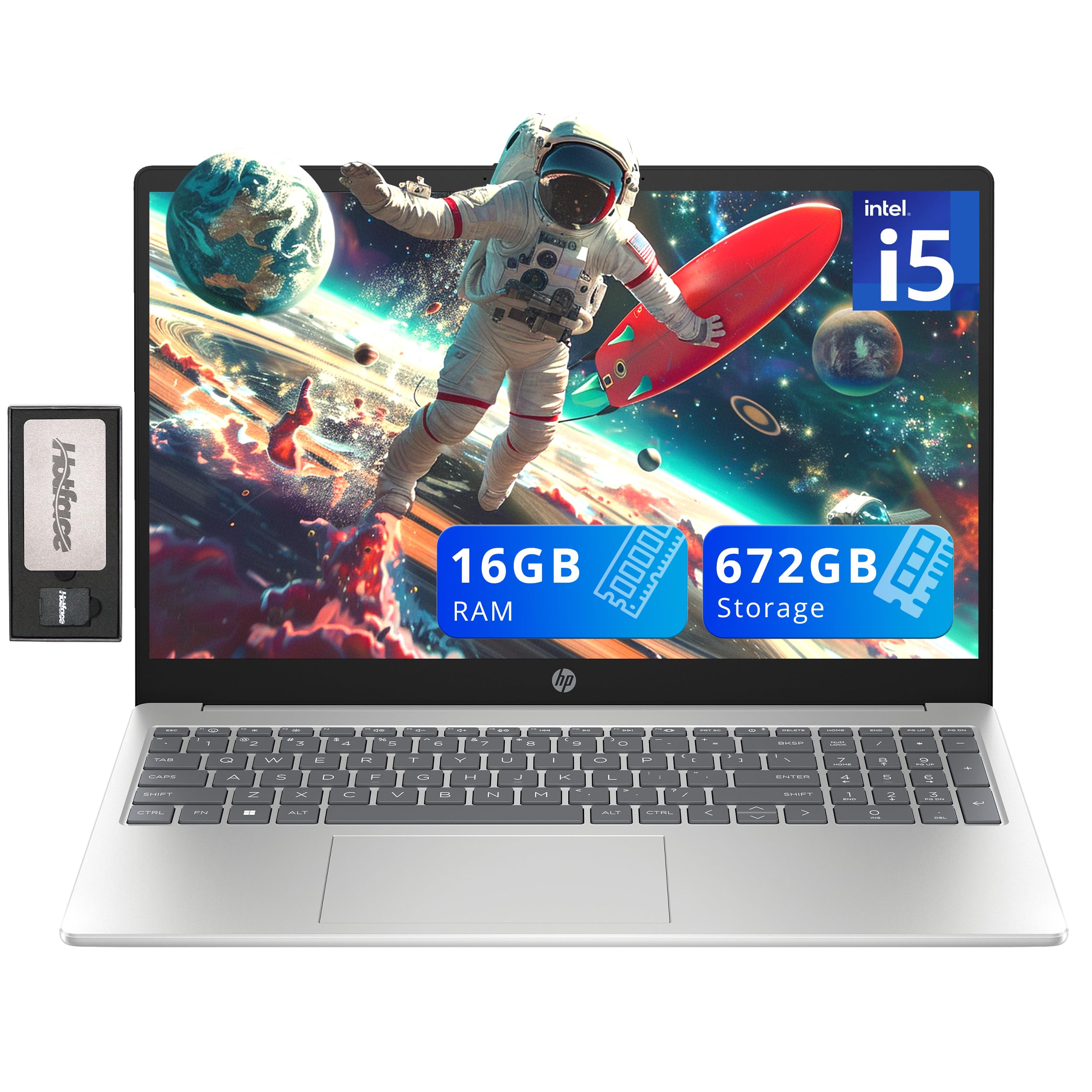 HP Pavilion 15 - 15.6" FHD, Intel Core i5-1235U, 16GB RAM, 512GB SSD