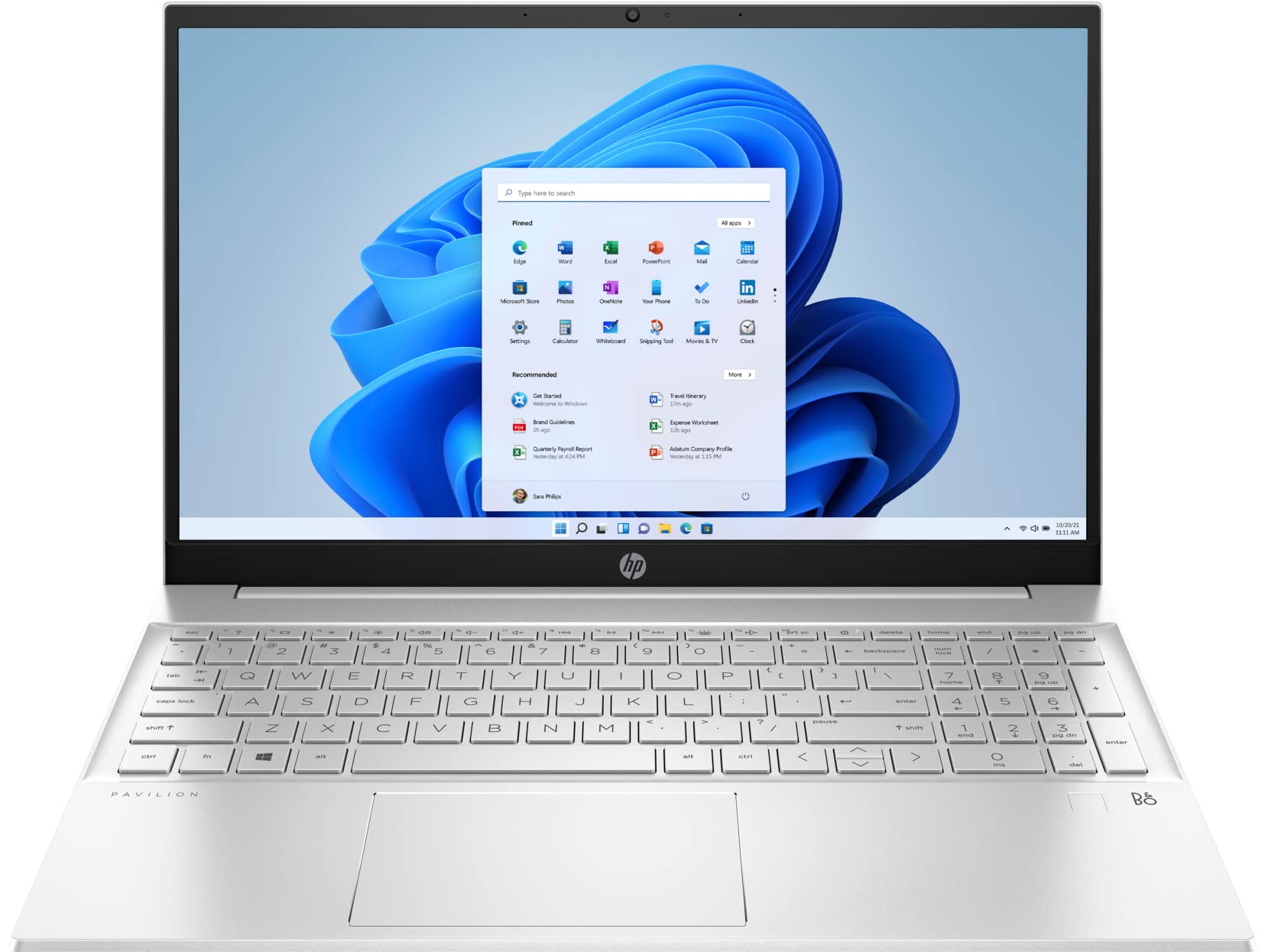 HP Pavilion 15 Laptop, 15.6" Touch, AMD Ryzen 7, 16GB RAM, 512GB SSD