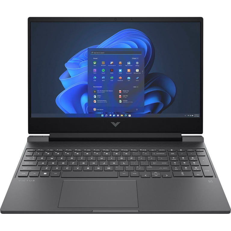 HP Victus 15-fa1010nr 15.6" Gaming Laptop (AMD Ryzen 5 7535HS, 8GB RAM, 512GB SSD, RTX 2050, 2025)