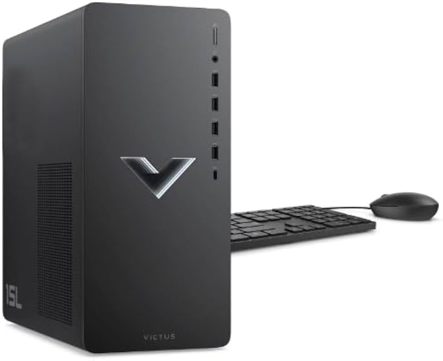 HP Victus 15L Gaming Desktop (Ryzen 5 7500F, RTX 4060, 16GB DDR5, 512GB NVMe)