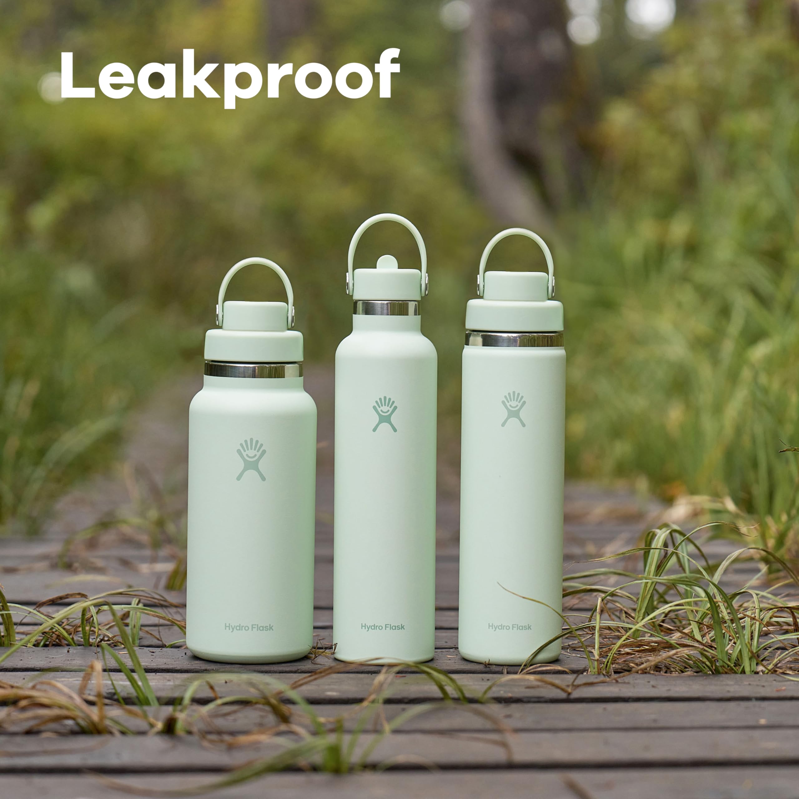 Hydro Flask 32 oz Wide Mouth Water Bottle with Flex Cap