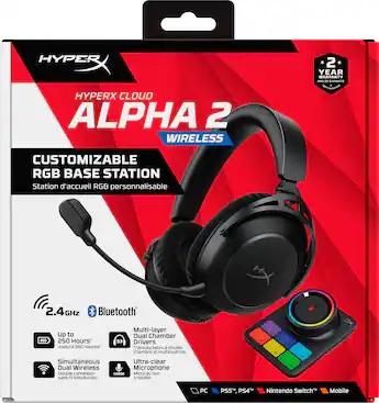 HyperX Cloud II Wireless Gaming Headset