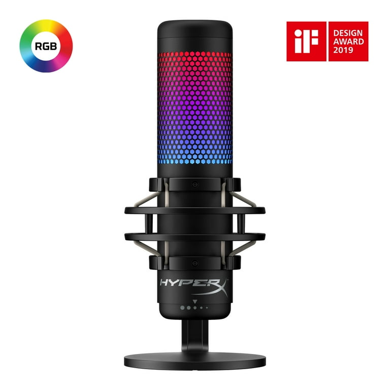 HyperX QuadCast S USB Condenser Gaming Microphone