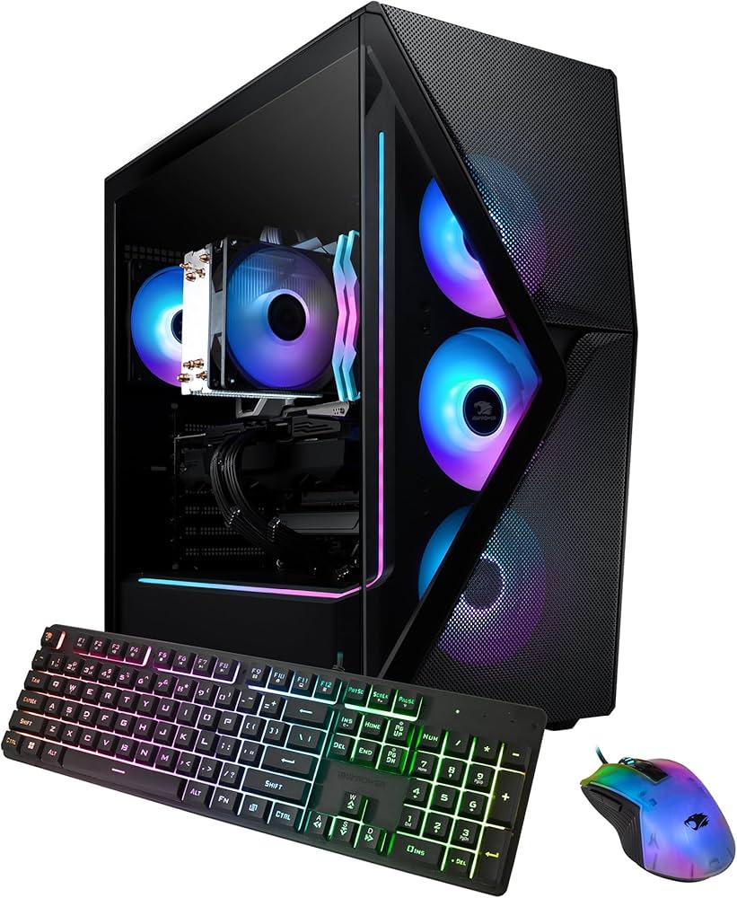 iBUYPOWER SlateMesh 2026 - Intel Core i7-15700KF, RTX 5070 12GB, 32GB DDR5-6400, 1TB NVMe + 2TB HDD