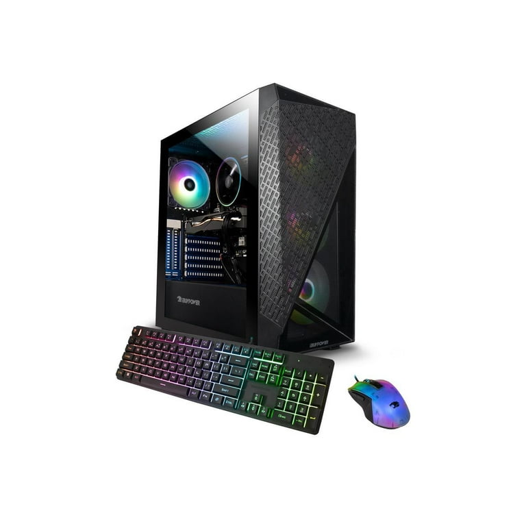 iBUYPOWER SlateMesh Gaming PC - Ryzen 5 7600, RTX 4060