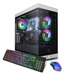 iBUYPOWER Y40 Gaming PC Desktop - Intel Core i7-14700F, NVIDIA GeForce RTX 4070 Super 12GB, 32GB DDR5 RAM, 2TB NVMe SSD