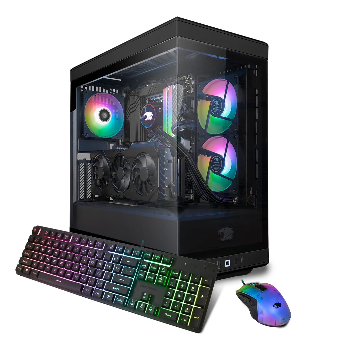iBUYPOWER Y40 Gaming PC (Intel Core i5-14600KF, RTX 4070 Super 12GB, 32GB DDR5 RAM, 1TB NVMe SSD)