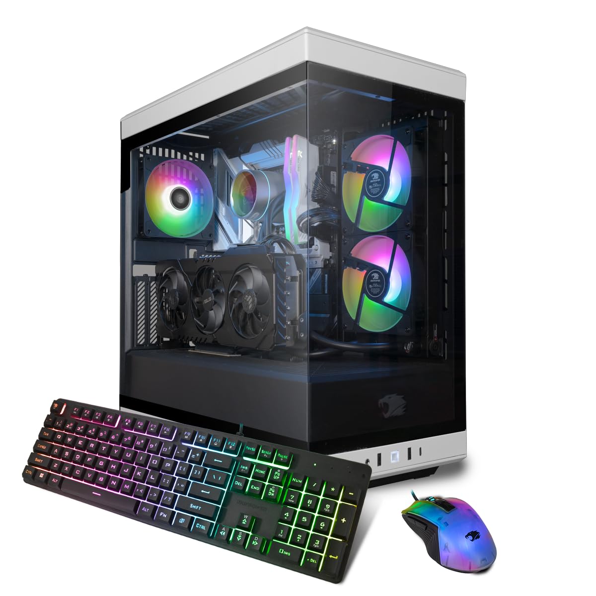 iBUYPOWER Y40 Gaming PC (Intel Core i7-14700F, RTX 4070 Ti Super 16GB, 32GB DDR5, 2TB NVMe)