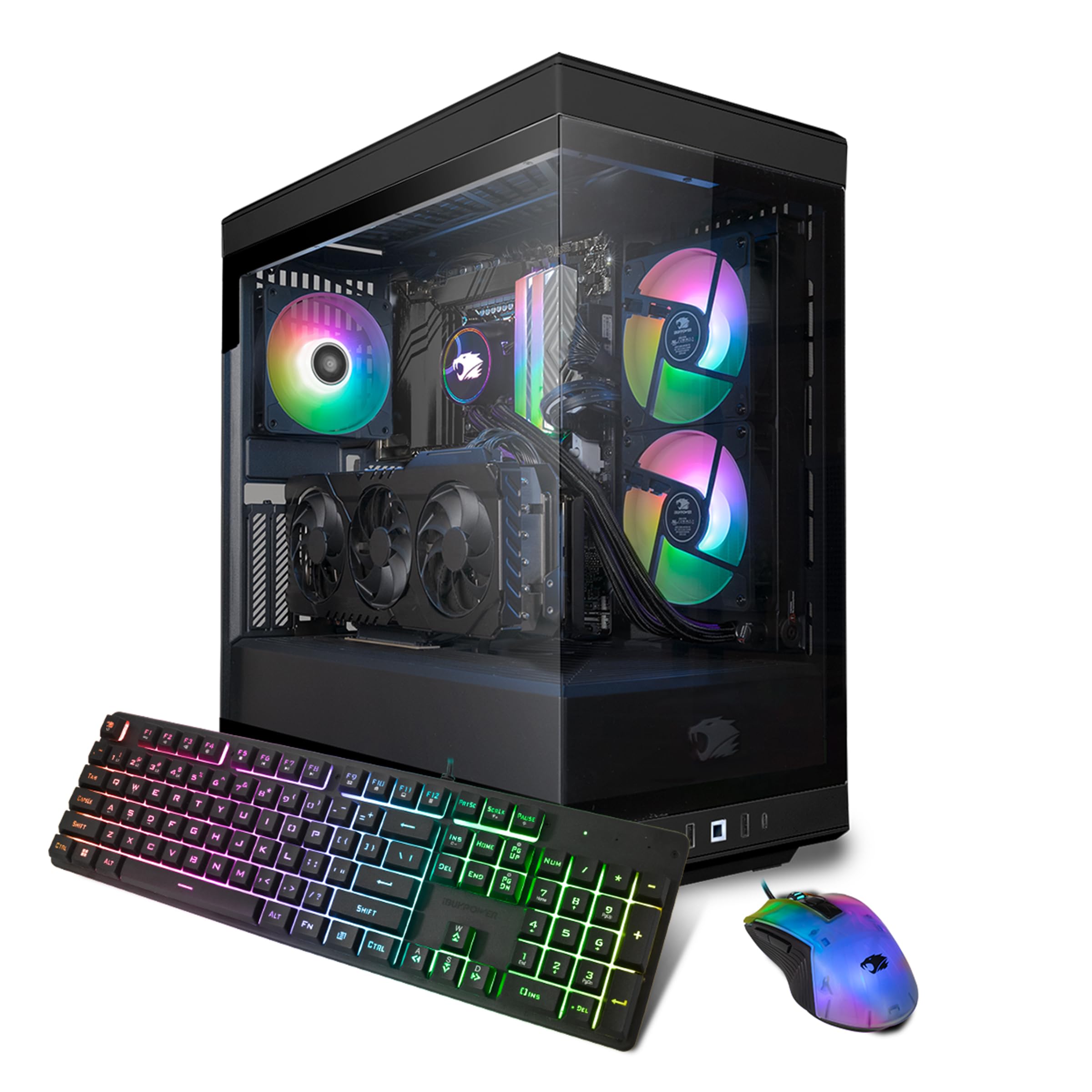 iBUYPOWER Y40 Pro Gaming PC (Intel Core i7-13700KF, RTX 4070 Ti 12GB, 32GB DDR5, 2TB NVMe SSD)
