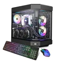 iBUYPOWER Y60 Gaming PC (Intel Core i7-14700KF, RTX 4070 Ti 12GB, 32GB DDR5 RAM, 2TB NVMe SSD)
