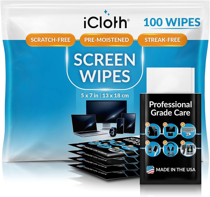 iCloth Electronic Cleaning Wipes