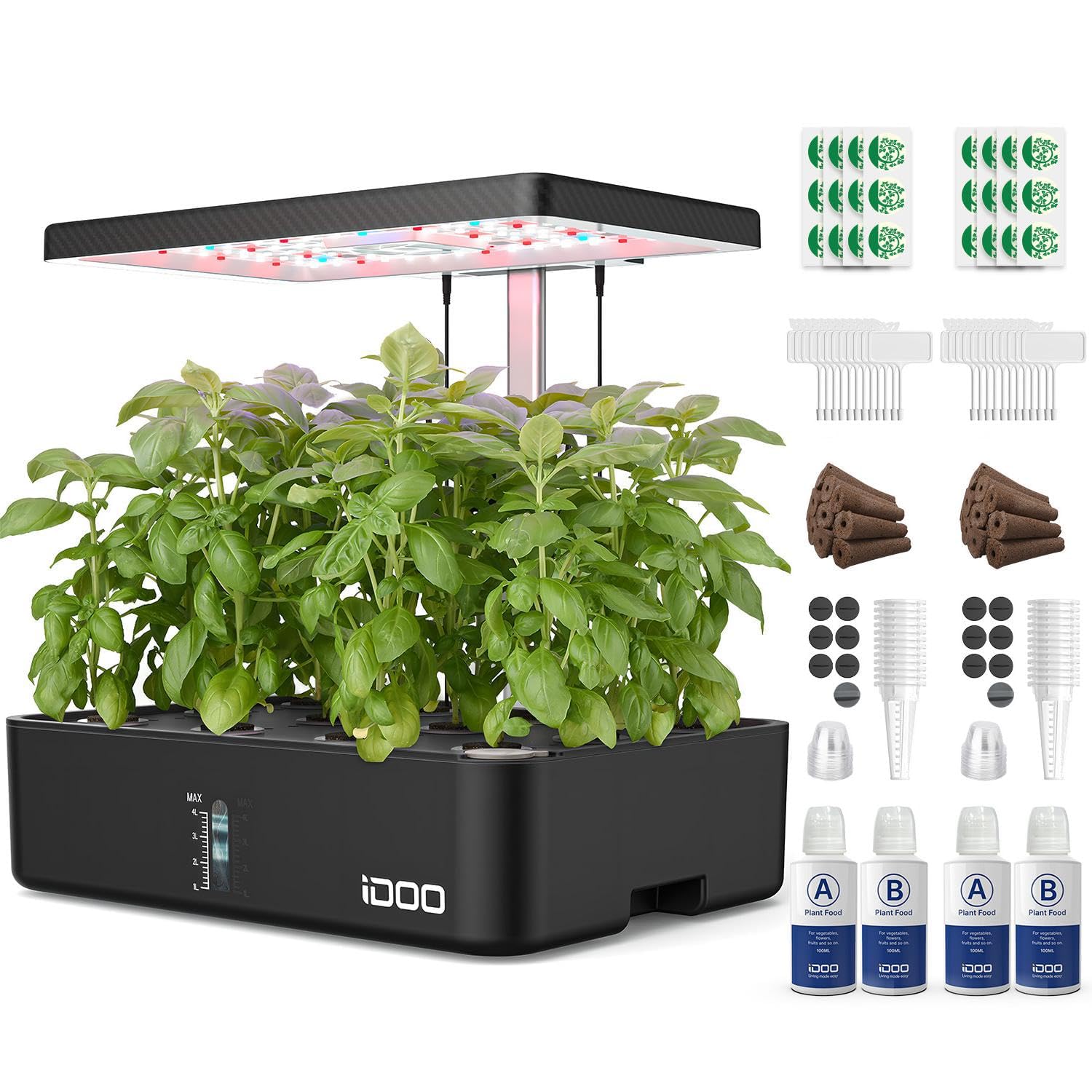 iDOO 12 Pods Hydroponics Growing System Indoor Garden