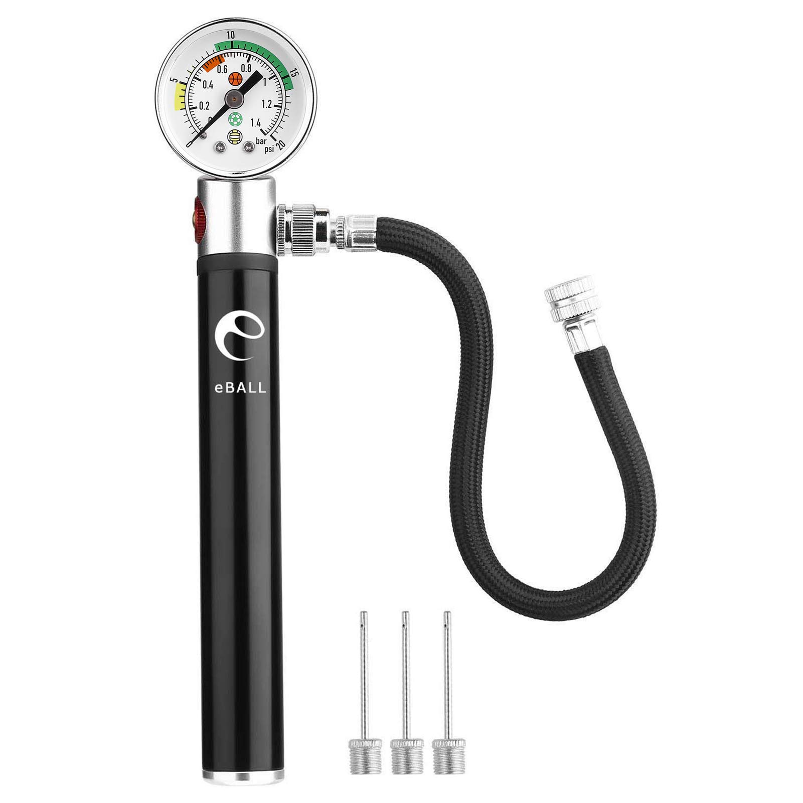 Inflatable Pump with Pressure Gauge