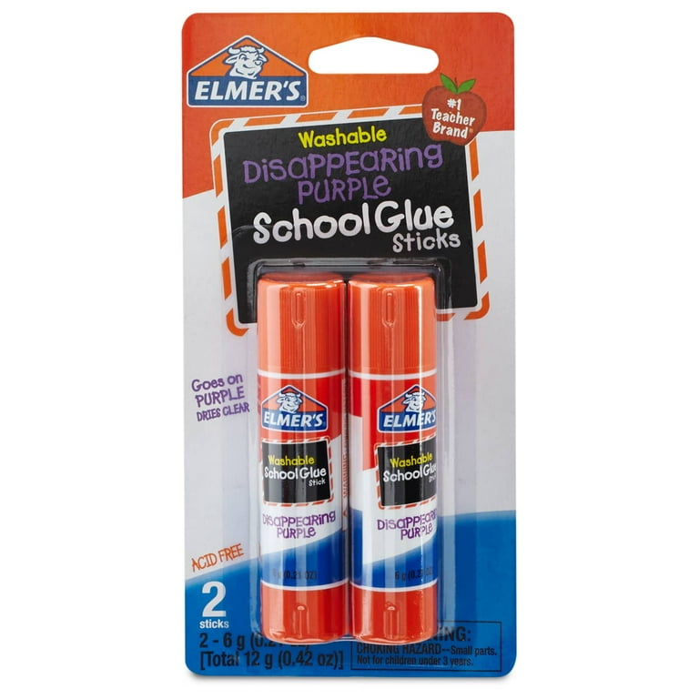 Inland Purple Glue Sticks (2-Pack)