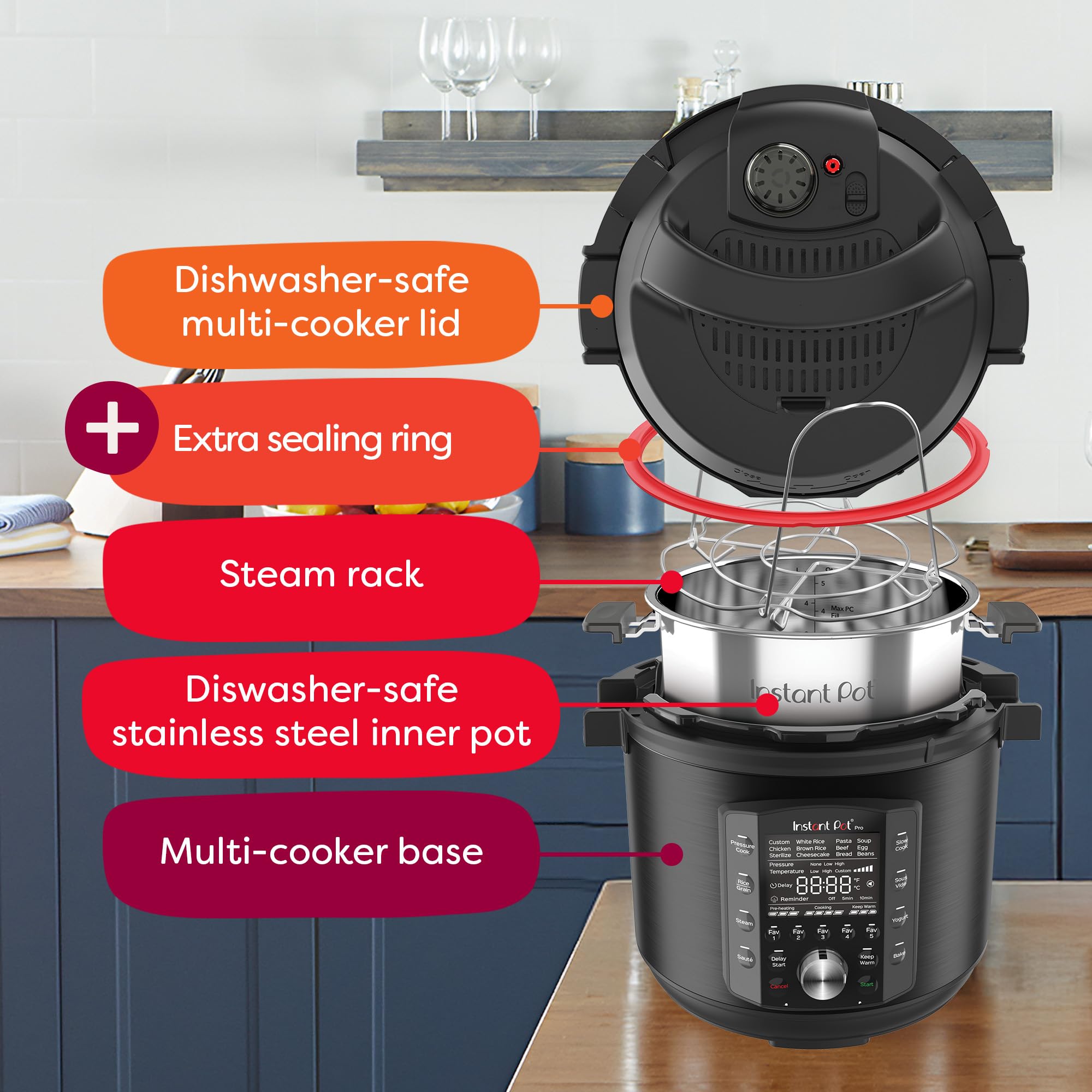 Instant Pot Pro 6QT 10-in-1 Pressure Cooker