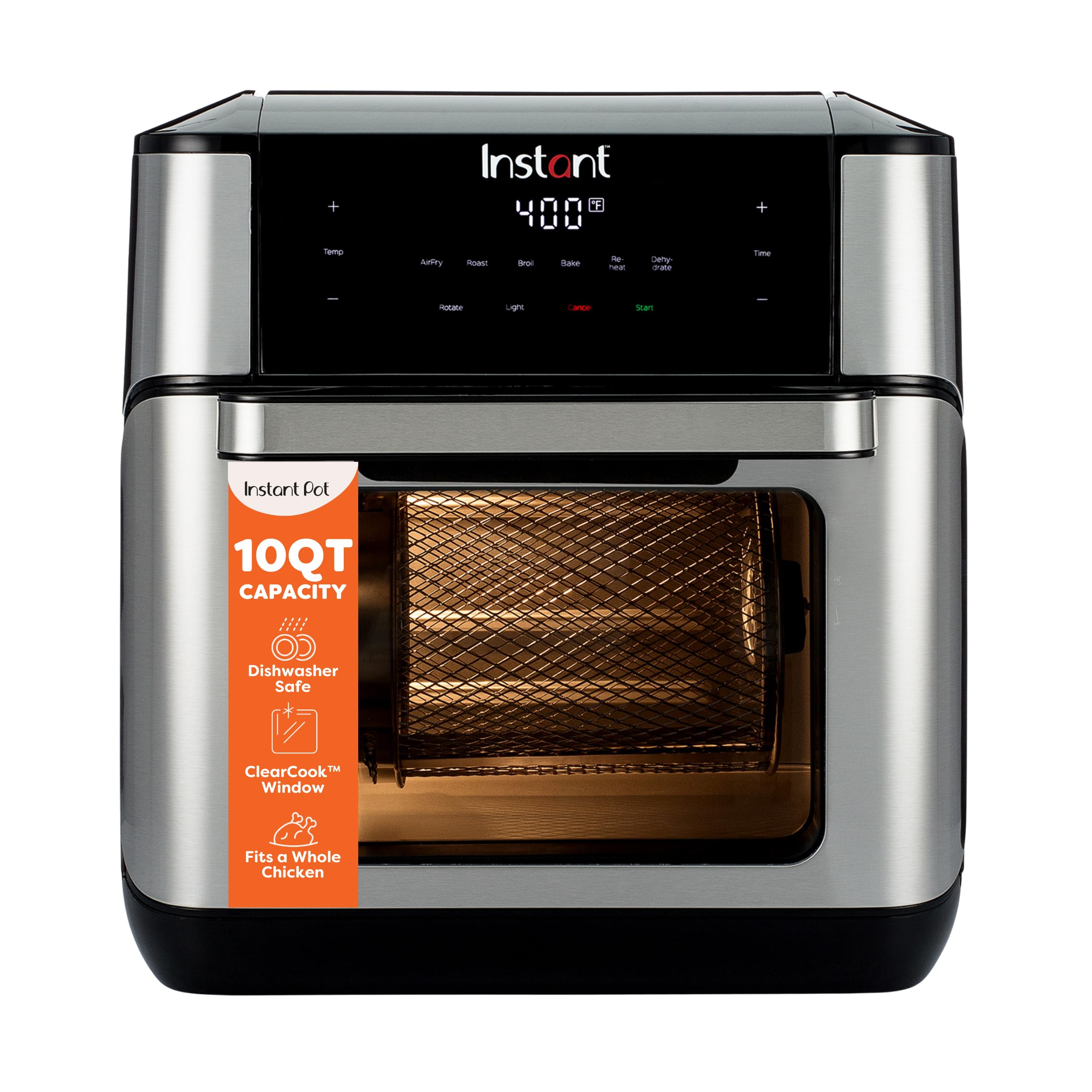Instant Pot Vortex Plus 10-in-1 Air Fryer Toaster Oven