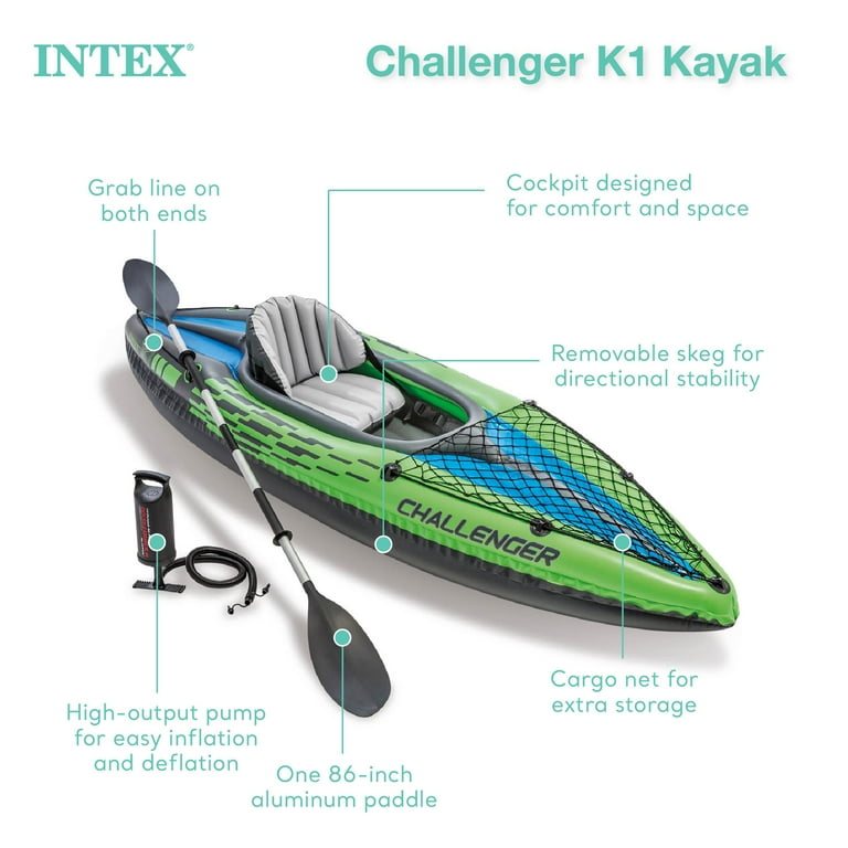 Intex Challenger K1 Inflatable Kayak