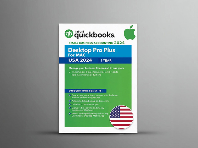 Intuit QuickBooks Desktop Pro Plus 2024