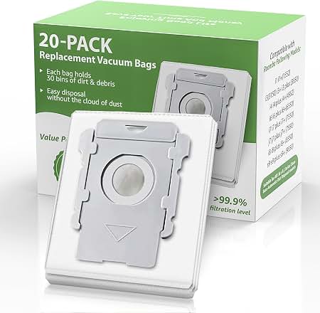 iRobot Roomba s9+ Clean Base Disposal Bags - 8 Pack