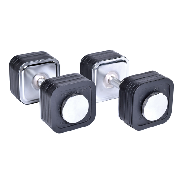 Ironmaster Quick-Lock Dumbbells are favored for