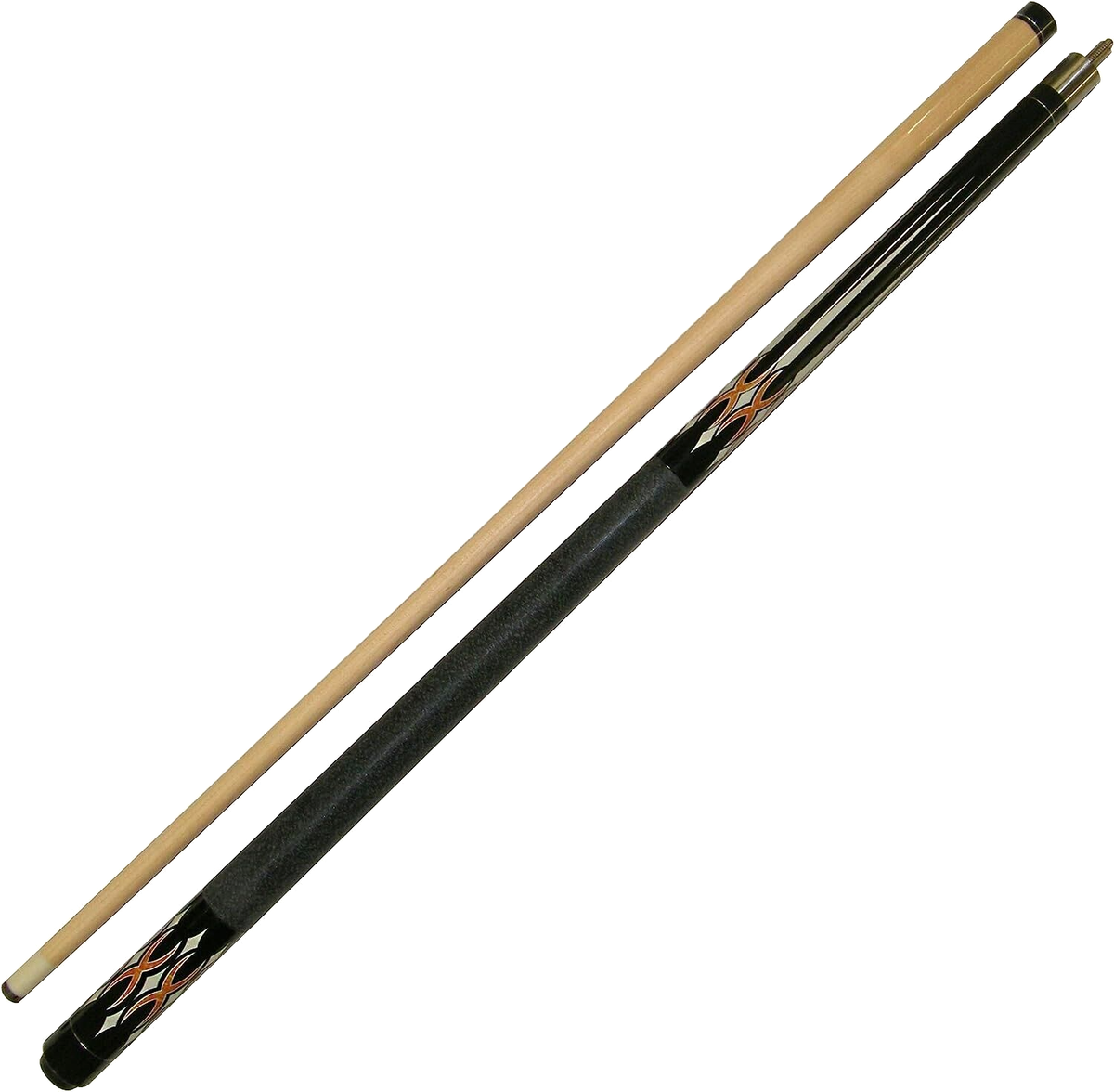 Iszy 58" 2-Piece Maple Pool Cue with Case