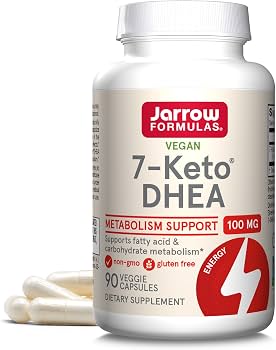 Jarrow Formulas 7-Kho DHEA 100 mg, 60 Capsules