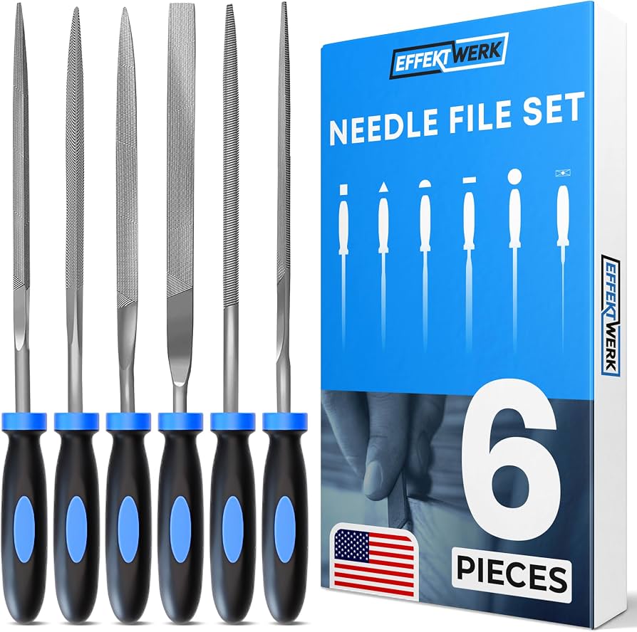 Jeweler's Needle File Set (6-piece)
