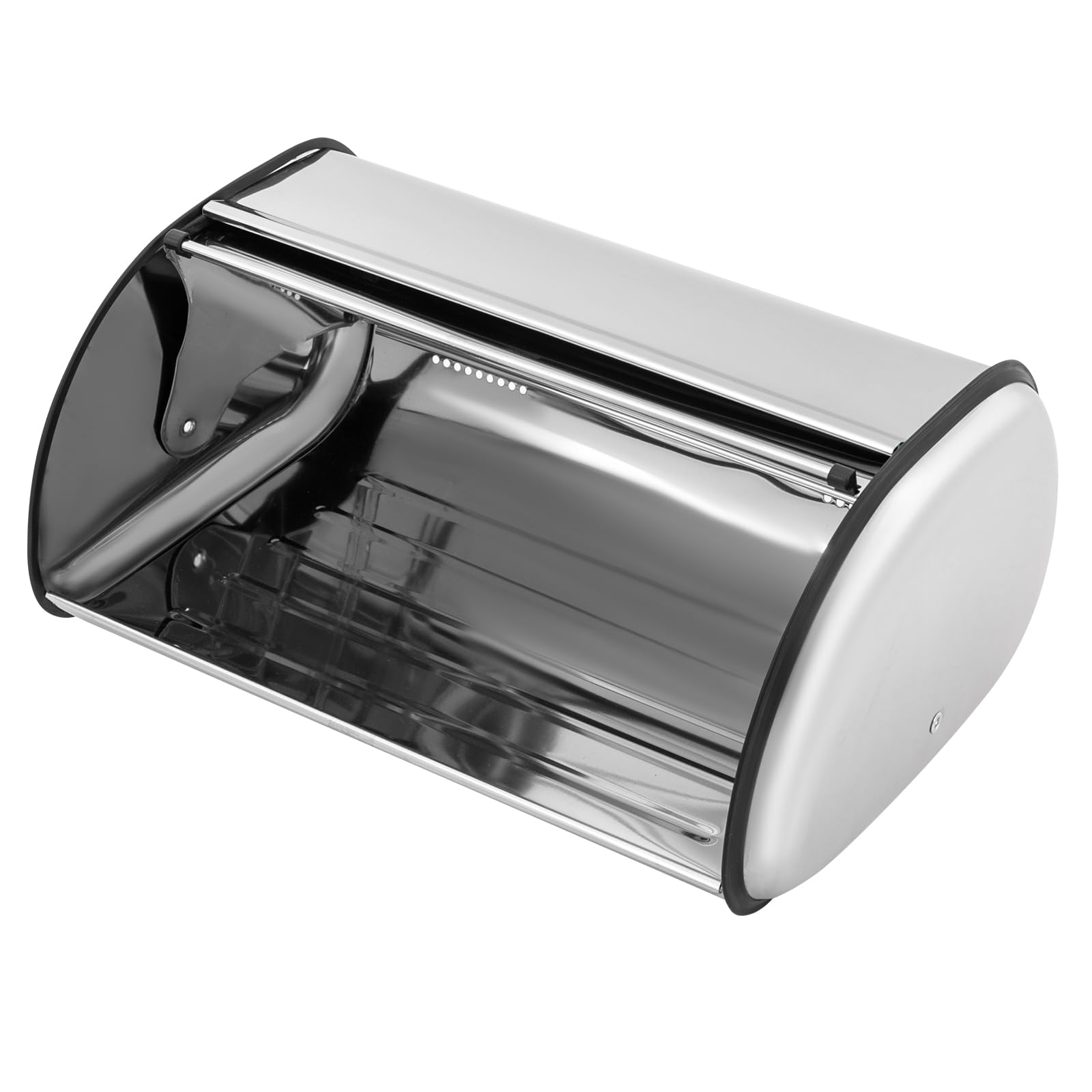 Jokari Bread Box for Kitchen Counter - Stainless Steel Bread Keeper