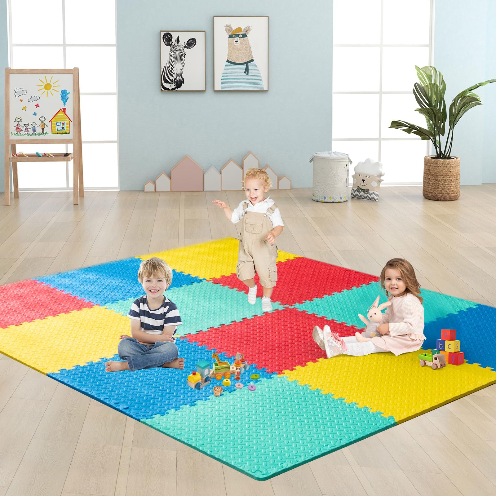 JOYMAR Foam Play Mats (6 Pack)