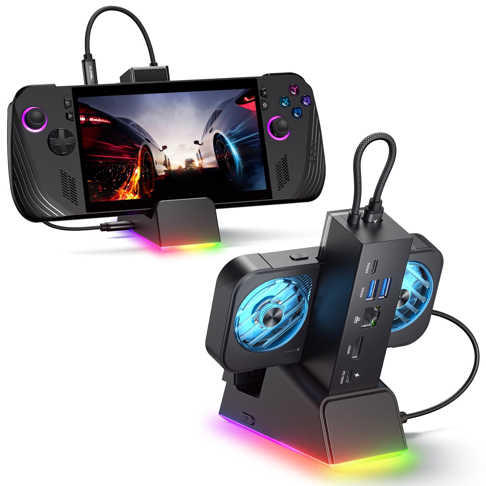JSAUX ROG Ally Charging Dock with HDMI