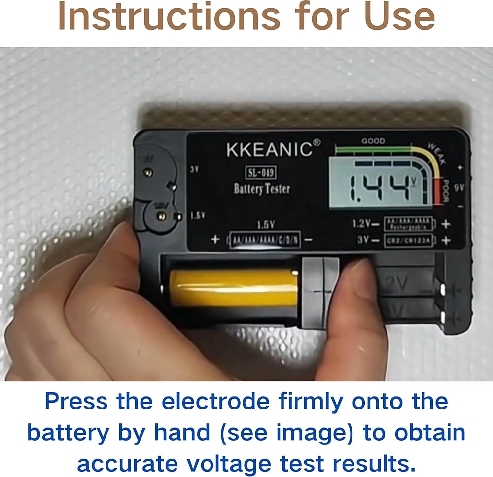 KAINO LCD Universal Battery Tester