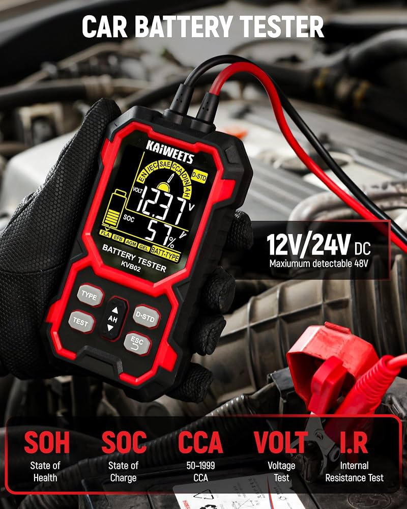 KAIWEETS Battery Tester