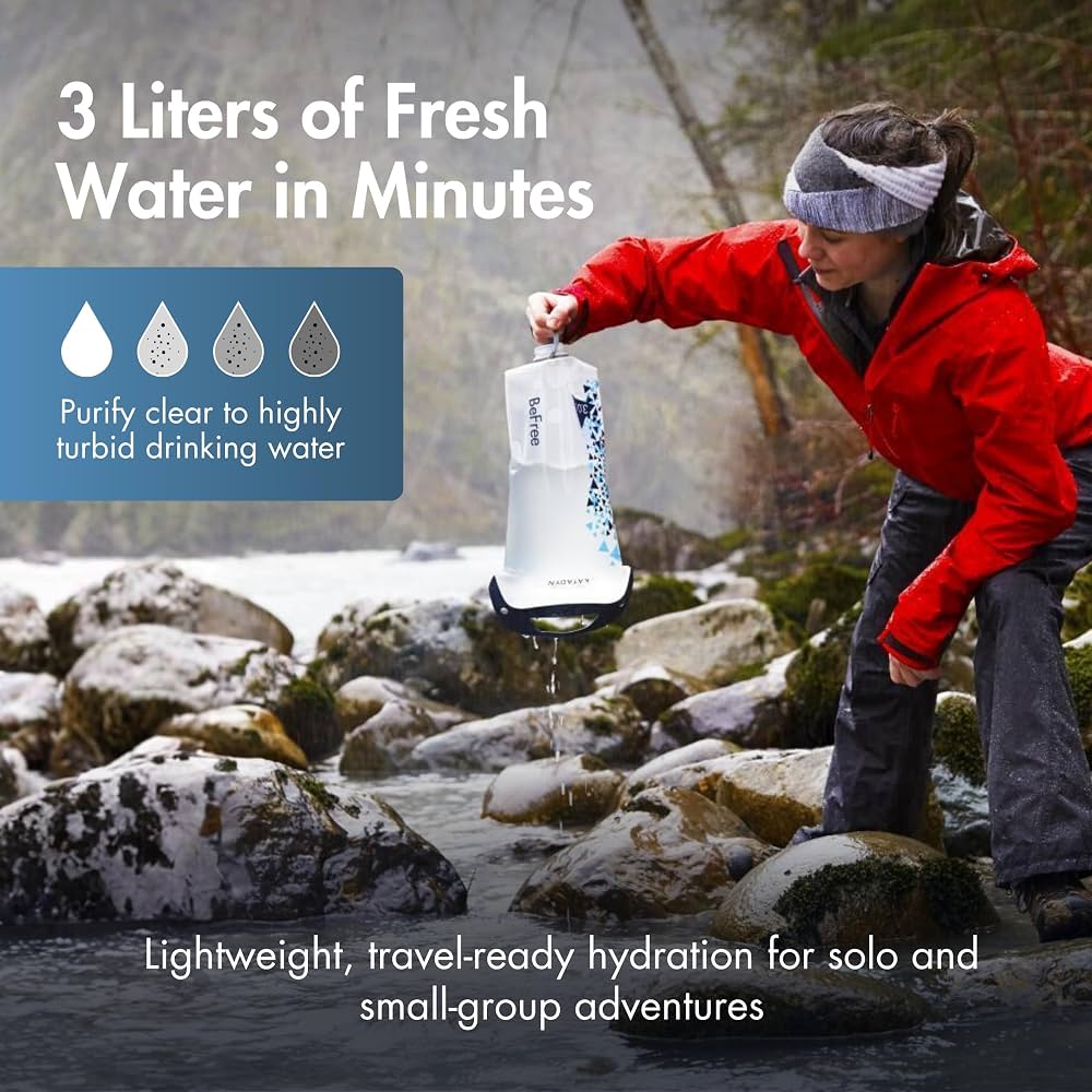 Katadyn BeFree 3.0L Gravity Water Filter System
