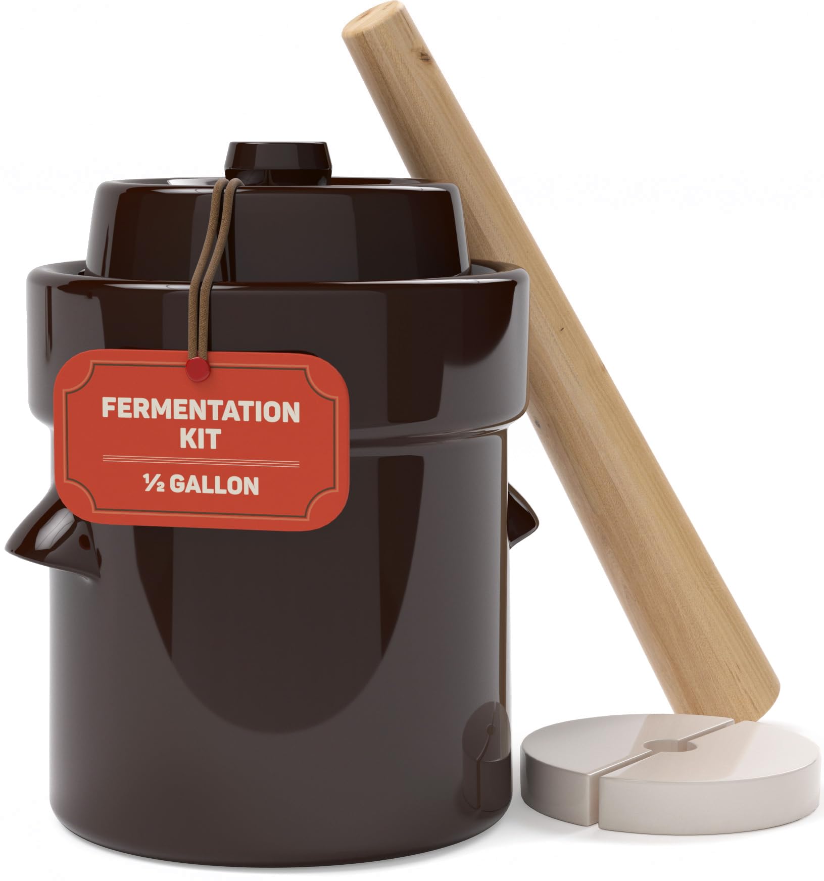 Kenley Pottery Fermenting Crock - 2 Liter Pickle Pot