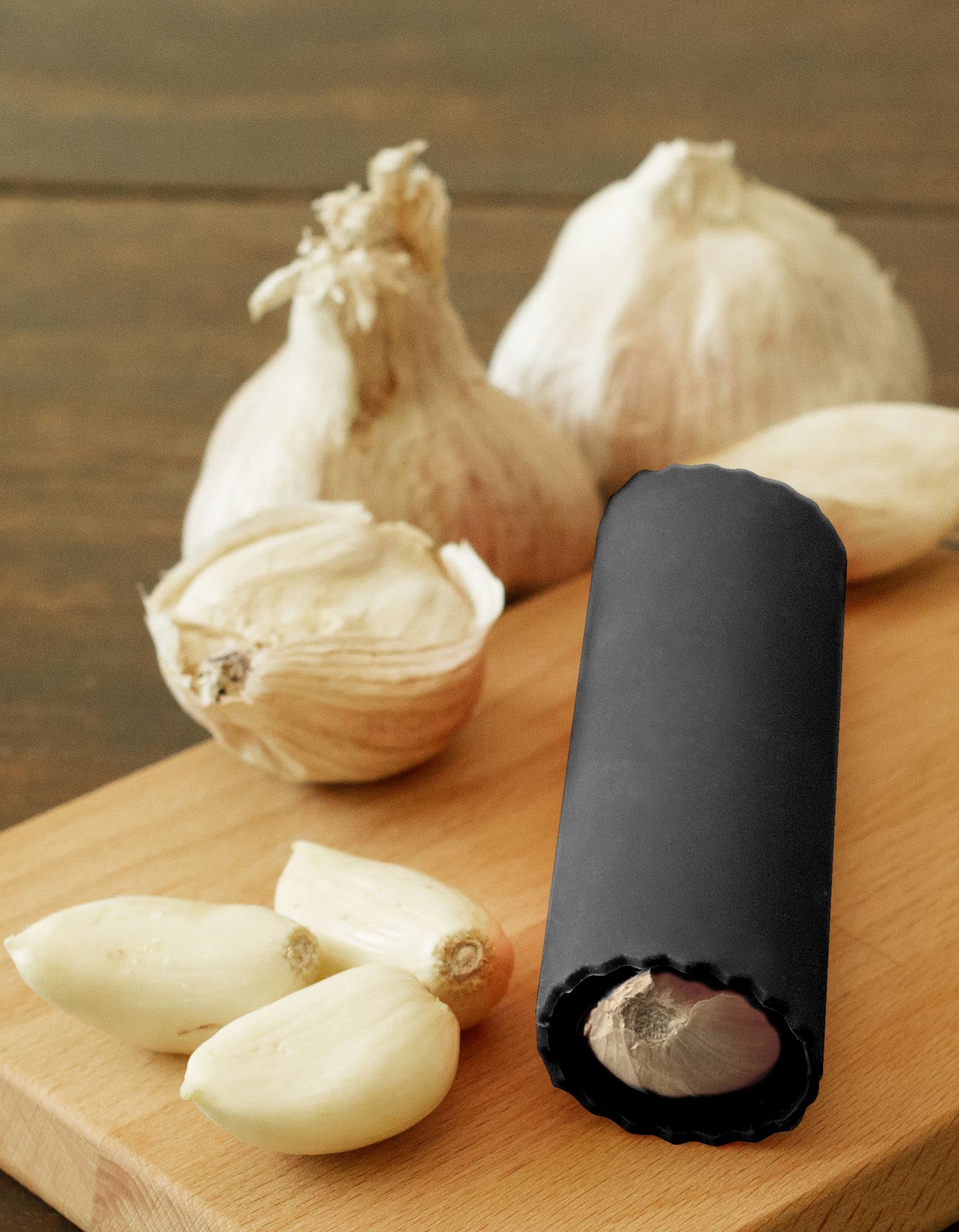 KEVLER Garlic Press with Silicone Cover