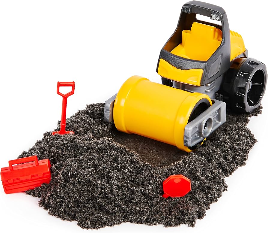 Kinetic Sand Beach Street Vehicle Play Kit