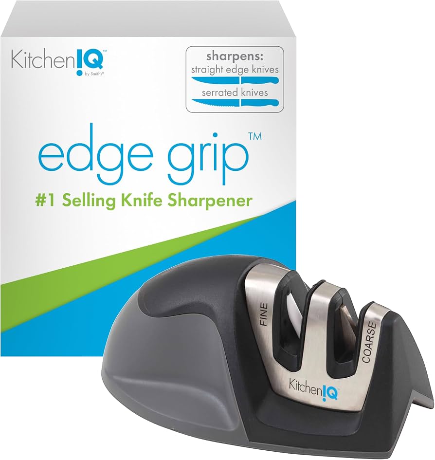 KitchenIQ 2-Stage Pull-Through Knife Sharpener