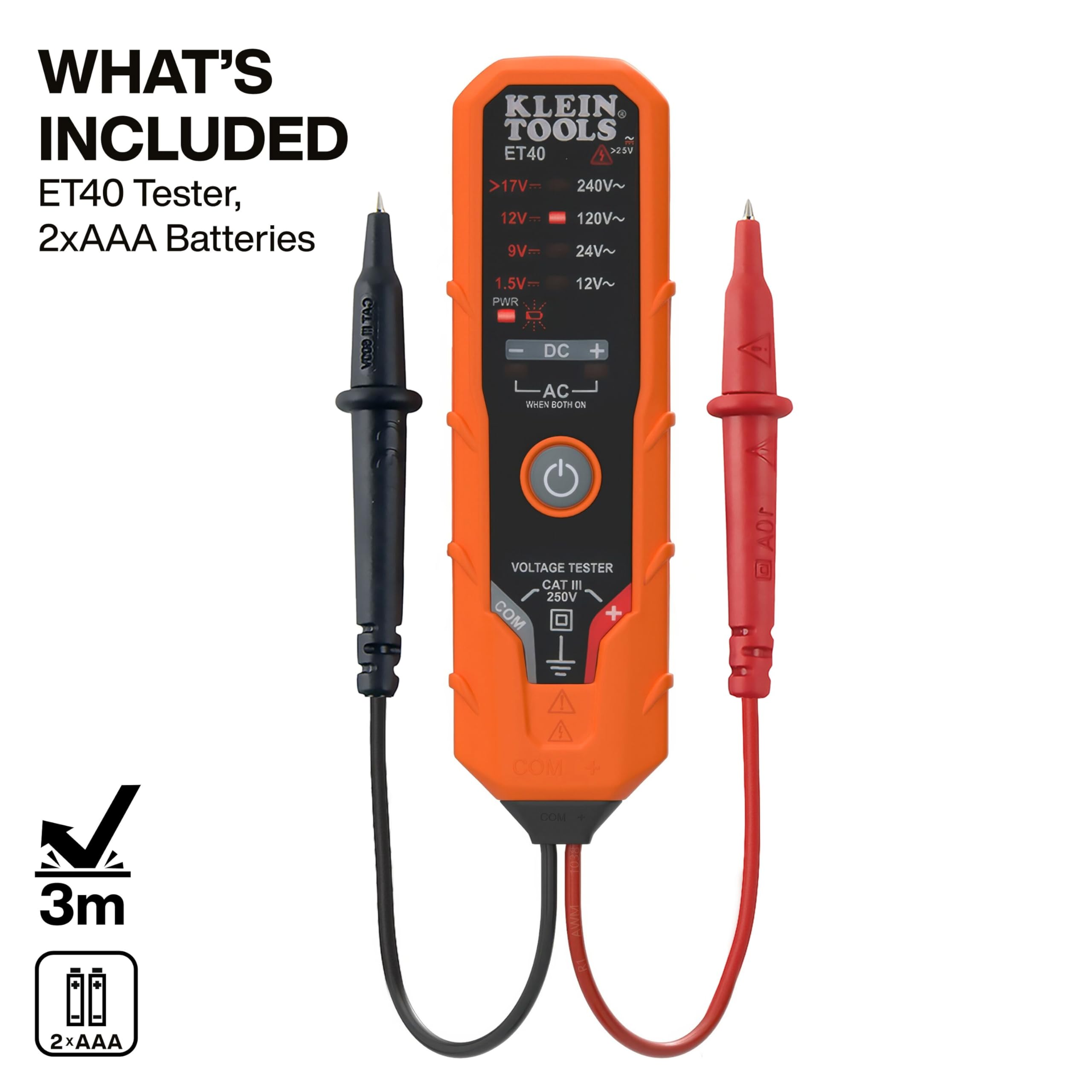 Klein Tools ET40 Battery Tester