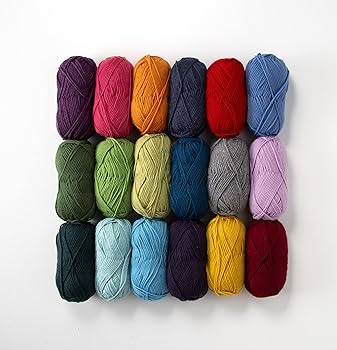 Knit Picks Swish Worsted Yarn Sampler (10 Skeins)