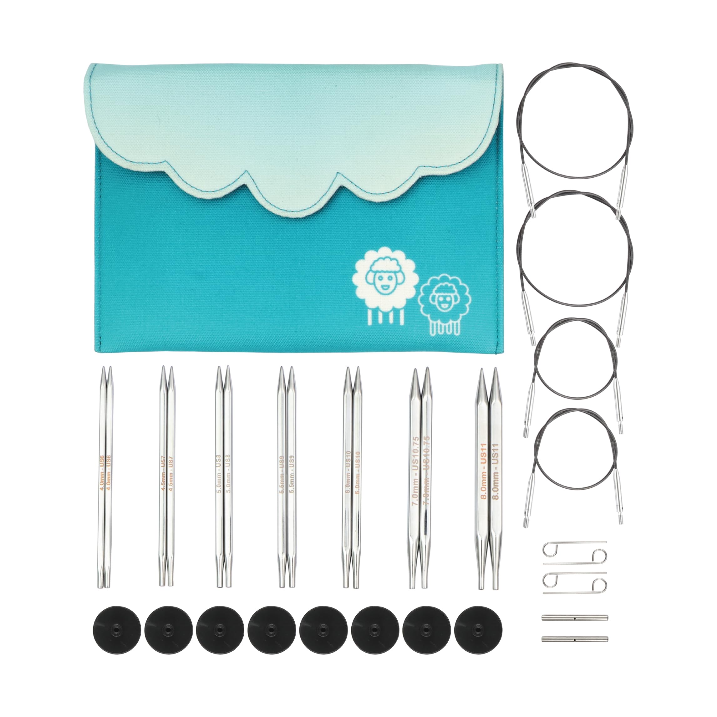 KnitPro Nova Interchangeable Knitting Needle Set