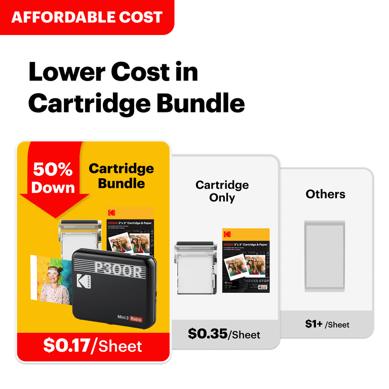 Kodak Mini 3 Retro Photo Printer