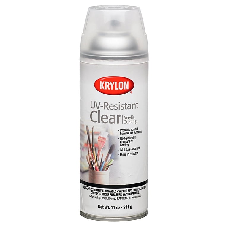 Krylon UV-Resistant Clear Acrylic Coating Spray