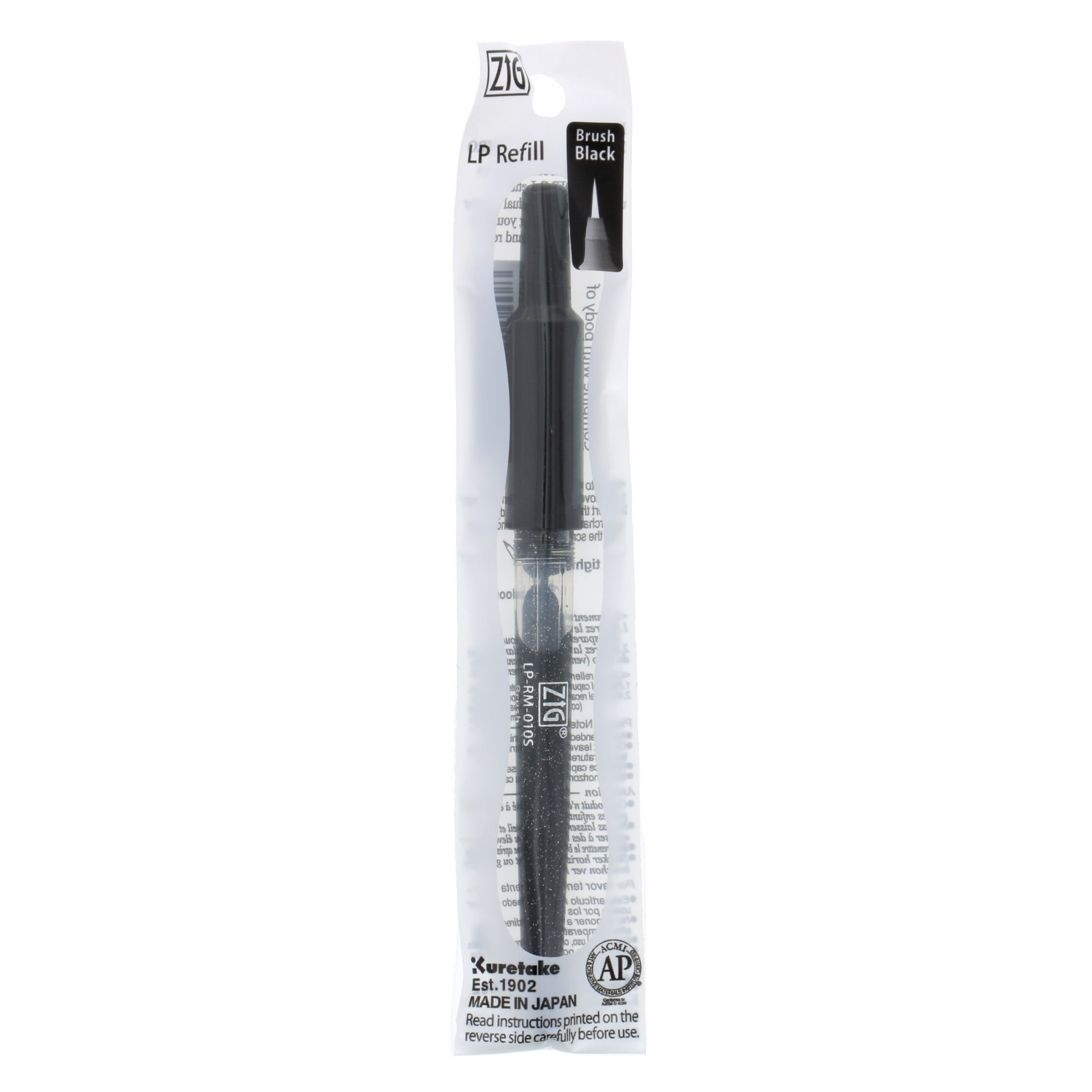 Kuretake Zig Calligraphy Pen, 2.5mm Tip Black