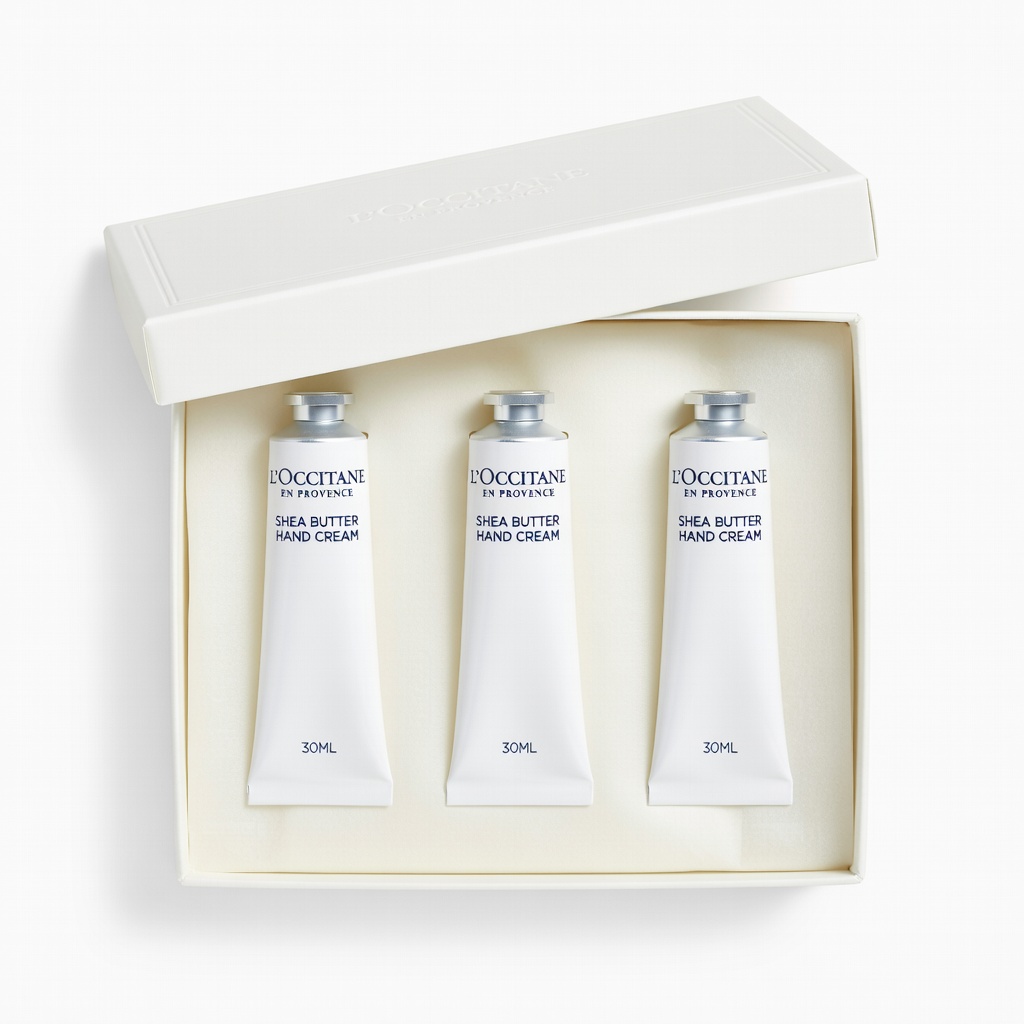 L'Occitane Shea Butter Hand Cream Trio Gift Set