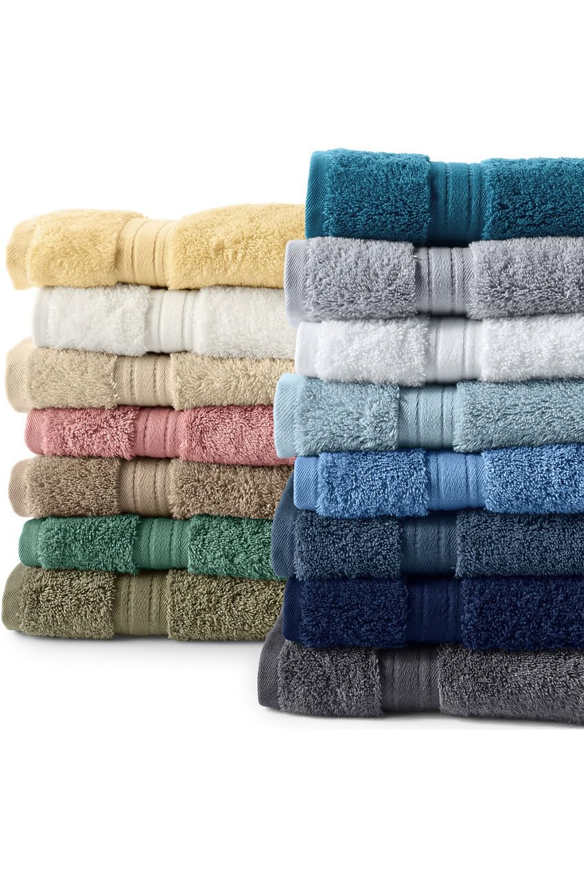 Lands’ End Supima Cotton Bath Towels