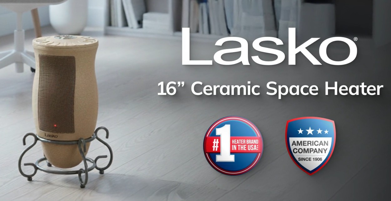 Lasko 6435 Ceramic Heater with Remote