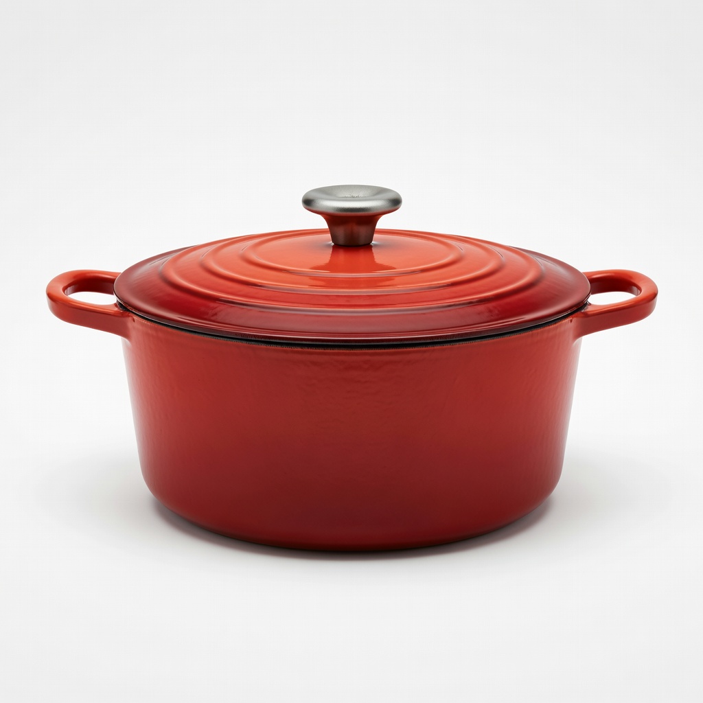 Le Creuset Signature Enameled Cast Iron Round Dutch Oven 5.5 Qt
