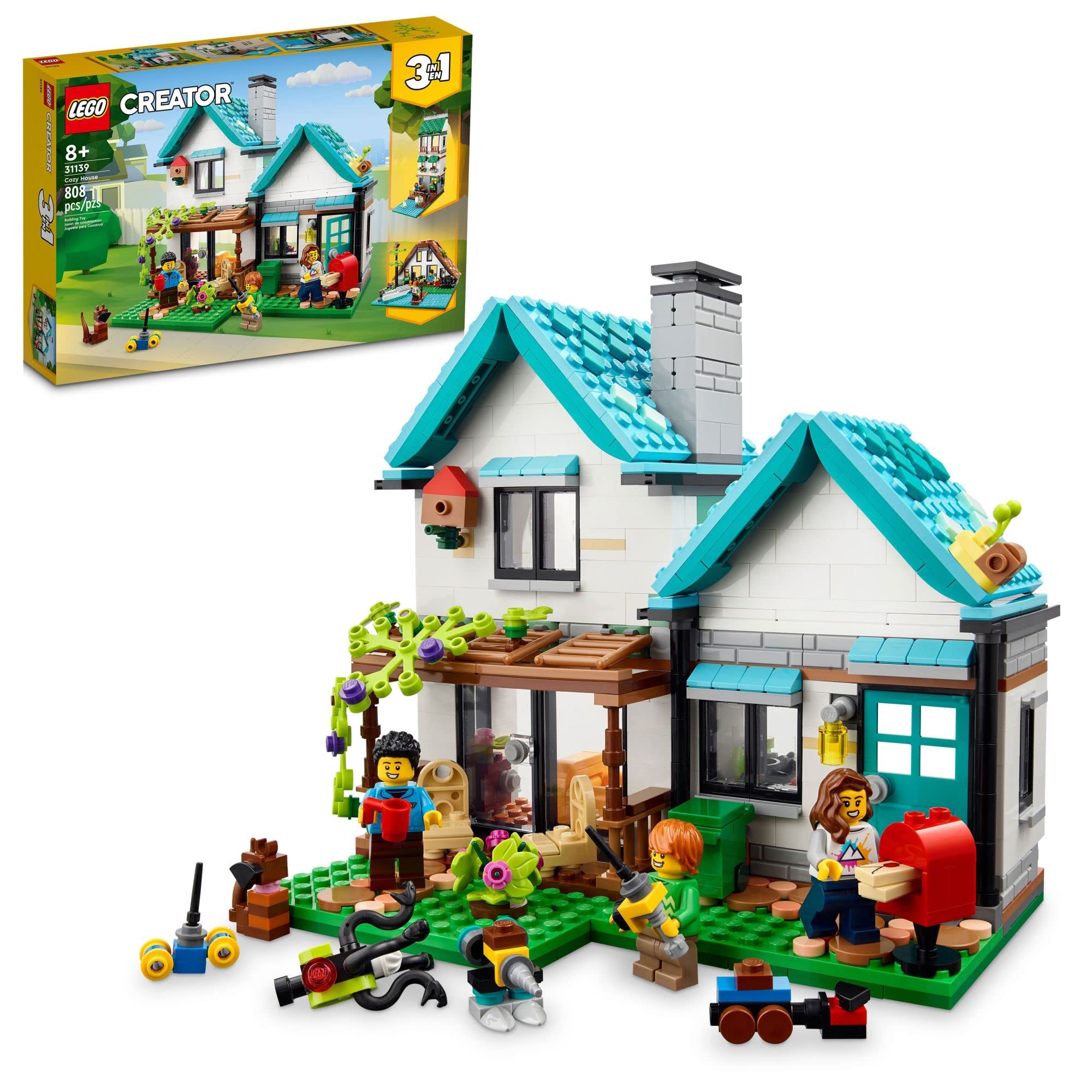 LEGO Creator 3-in-1 Cozy House 31139