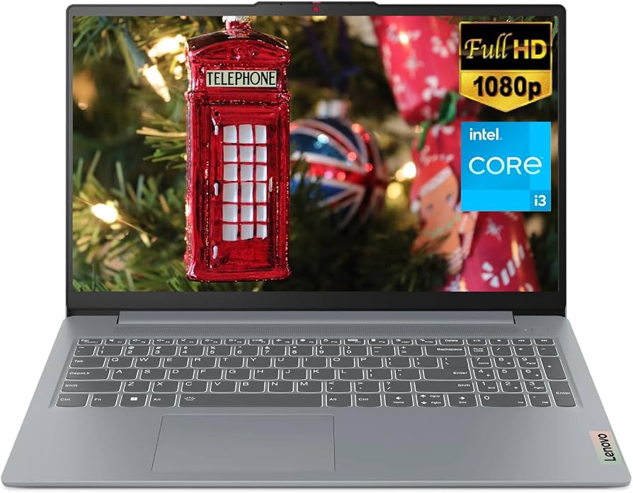 Lenovo IdeaPad Slim 3i 15.6" FHD Laptop (Intel Core i3-1315U, 8GB LPDDR5 RAM, 512GB SSD, 2026 Edition)